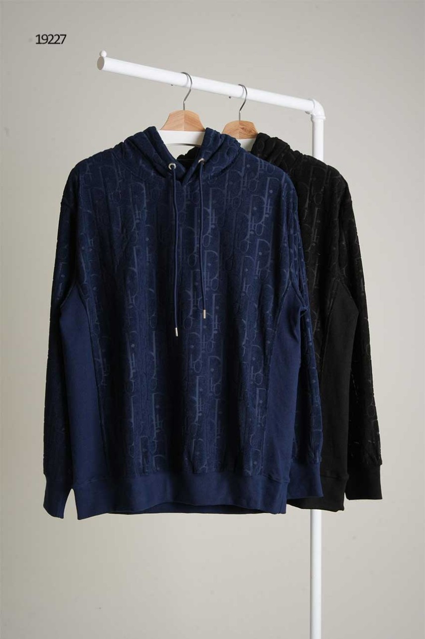 🔆 [DIOR] 디올 남성 오블리크 자가드 후드 스트링 니트 🔆