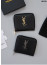 🔆 [SAINT LAURENT] 생로랑 YSL 램스킨 컴팩트 지퍼 카드지갑 🔆