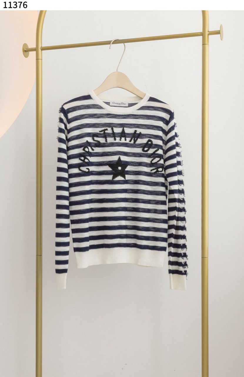 #디올 [Christian Dior] 스트라이프 여성 니트  신상입고💢 #상의 #니트 #11376
