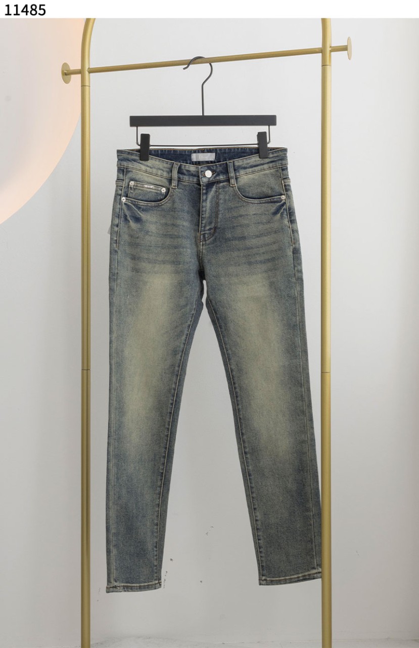 #디올 [Christian Dior] 디올 로고 워싱 포켓 데님 팬츠 신상입고💢 #하의 #팬츠 #11485