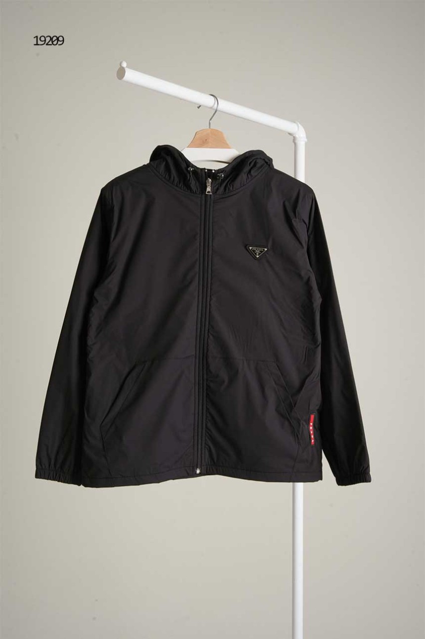 🔆 [PRADA] 프라다 삼각로고 풀집업 후드 자켓 🔆