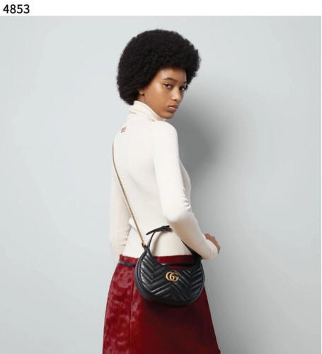 #구찌 [Gucci] 수입프리미엄급 GG 마몽 하프문 쉐입 미니백 신상 입고💢 #태그 #가방 #4853