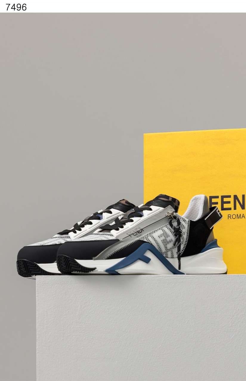 #팬디 [FENDI] 수입프리미엄급 펜디 플로우 레더 로우탑 스니커즈 신상 입고💢 #태그 #신발 #7496