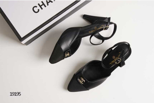 🔆 [CHANEL] 샤넬 CC로고 슬링백 힐 🔆