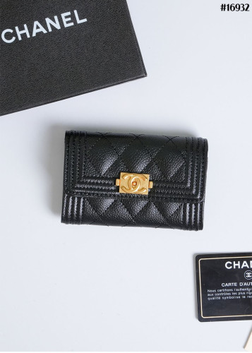 🔆 [CHANEL] 샤넬 캐비어 보이 카드 지갑 🔆