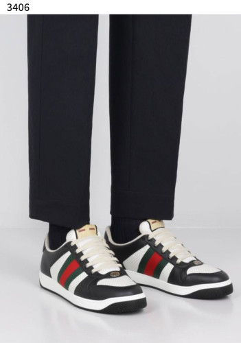 #구찌 [GUCCI] 수입프리미엄급 로고 웹 스트라이프 스크리너 스니커즈 세일💢💢💢 #태그 #신발 #3406