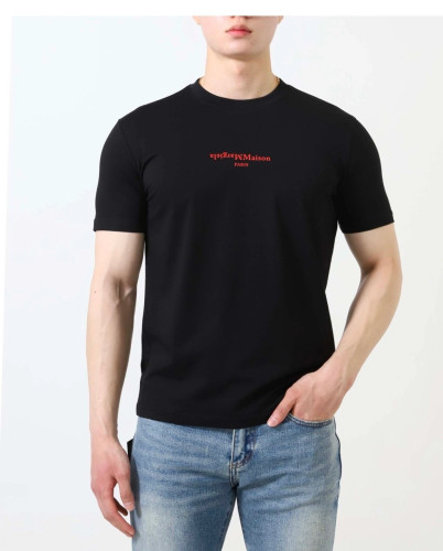 MM 이니셜 로고 코튼 반팔티셔츠