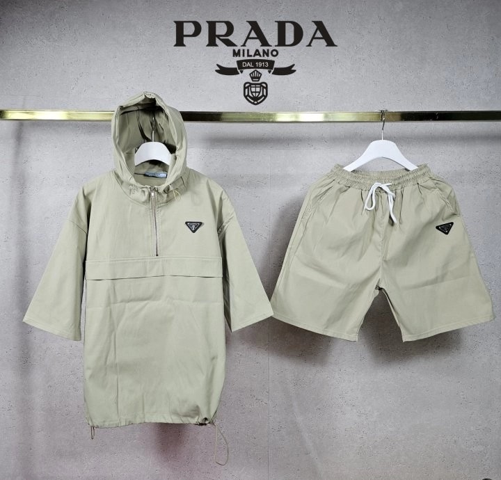 PRD 쿨링 아노락 스트링 & 밴딩 팬츠 세트