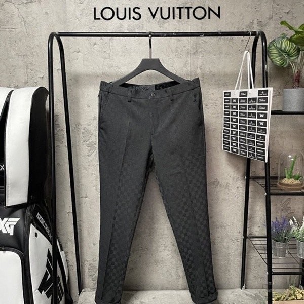 LV 다미체크 패턴 슬랙스