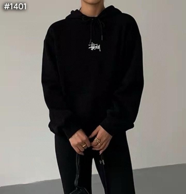 #스투시 24FW 아메리칸 스투시 프리미엄 베이직 후드 공용