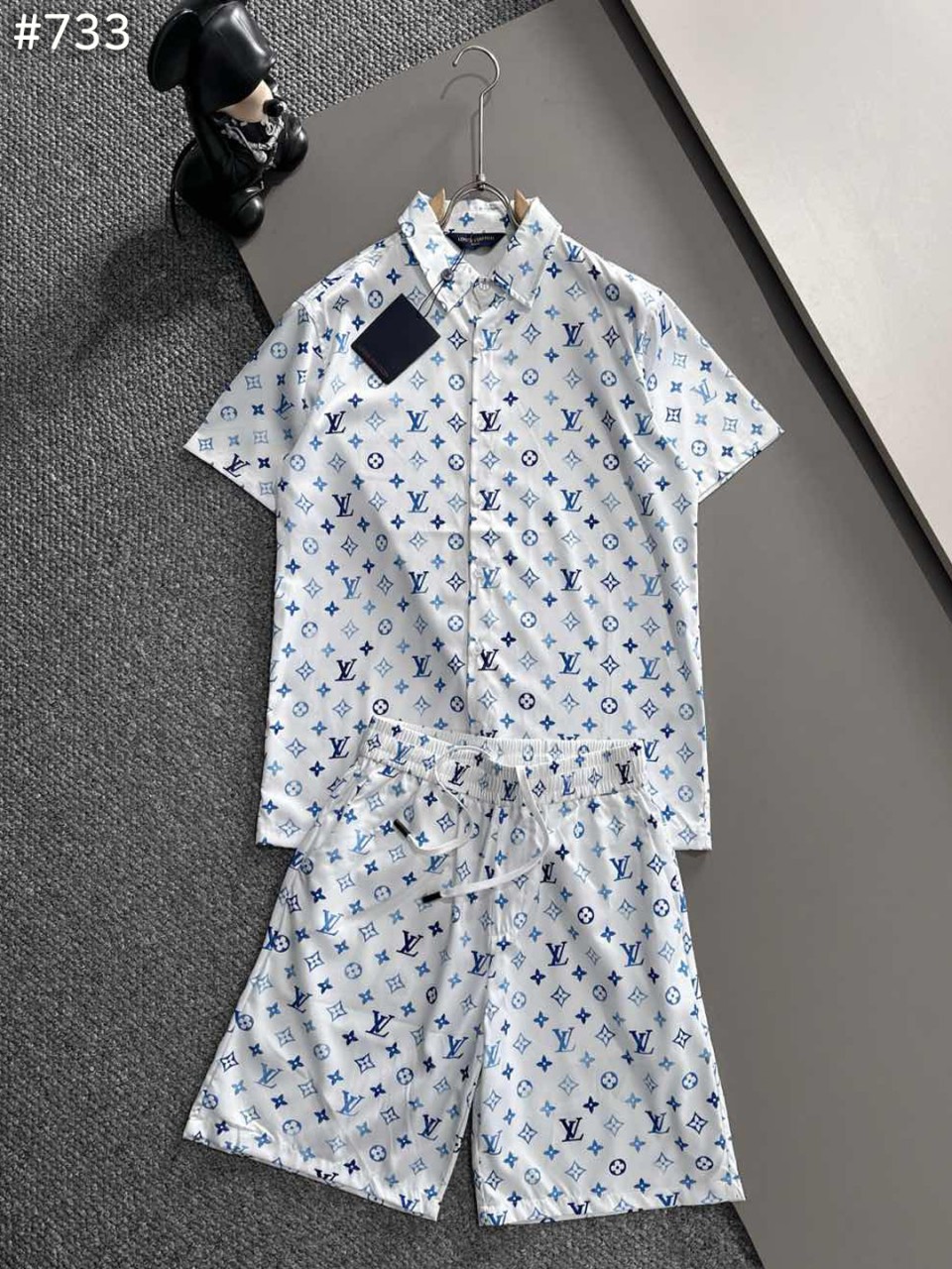 #루이비통 모노그램 반팔 셔츠 & 팬츠 세트