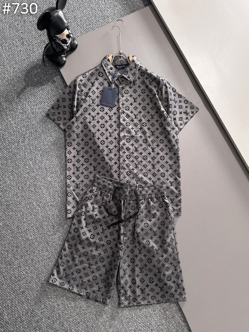 #루이비통 모노그램 반팔 셔츠 & 팬츠 세트
