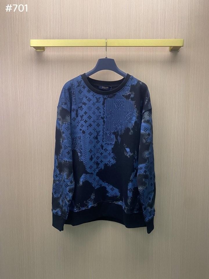 #루이비통 24FW 캐슈플라워 루즈핏 라운드 맨투맨