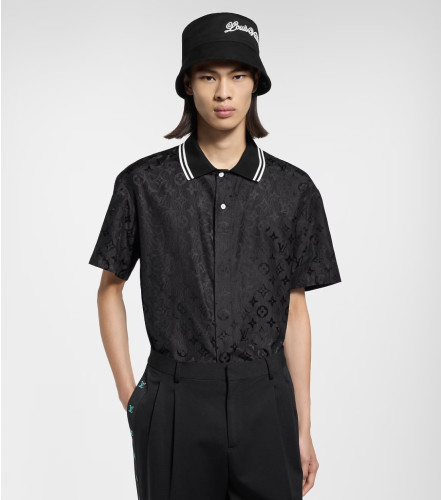 무아레 자카드 셔츠 & 팬츠 세트