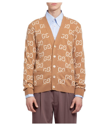 #구찌 24fw GG 울 자카드 가디건