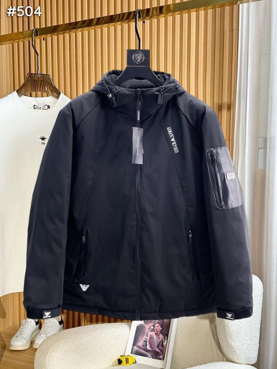 #아르마니 24FW 프리미엄 후드 덕다운 남여공용