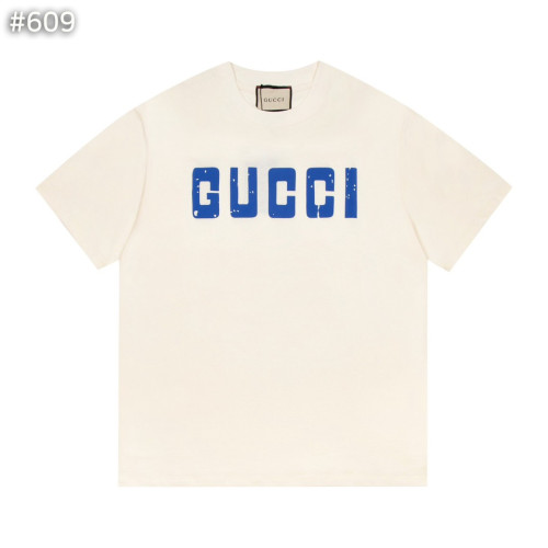 프론트 블루 로고 반팔티셔츠