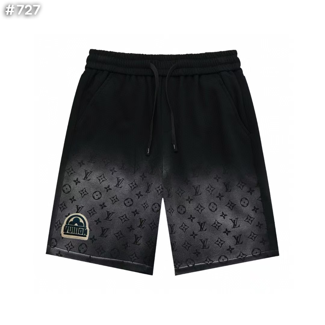 모노그램 워싱 와펜 쇼츠