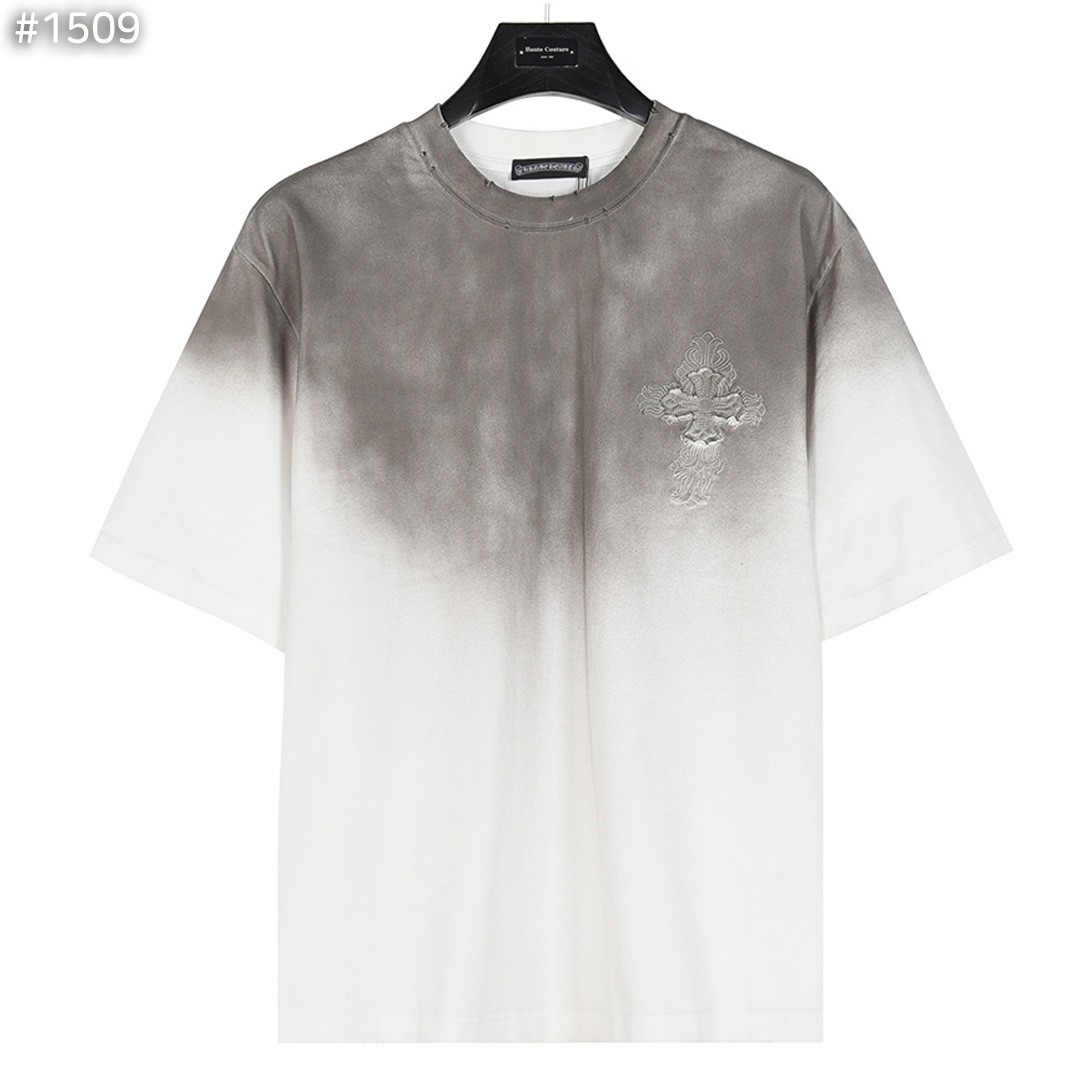 데미지 워싱 반팔티셔츠