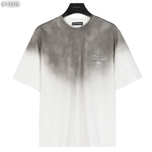 데미지 워싱 반팔티셔츠