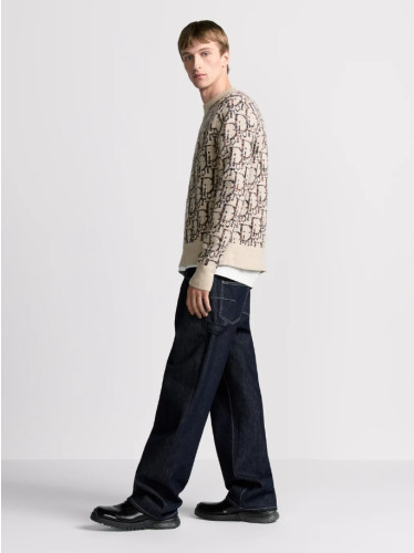 #디올 24fw 오블리크 자카드 라운드 스웨터