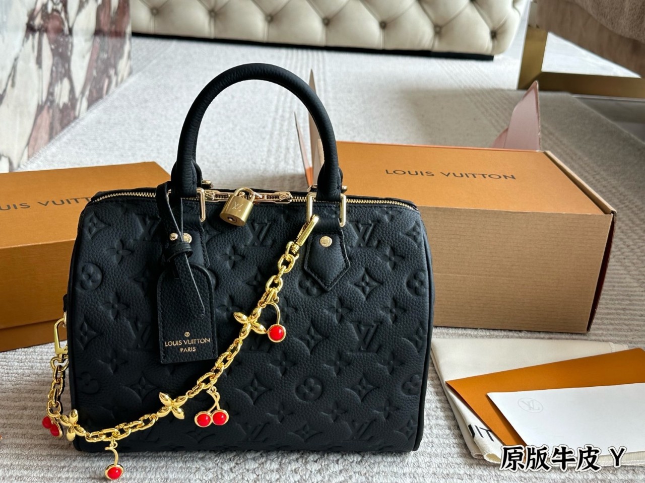 루이비통 고급 스피디 반둘리에