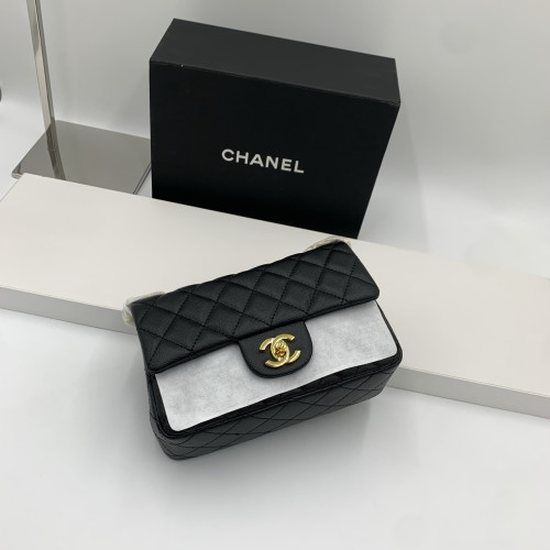 #샤넬 클래식 미니 캐비어 금장