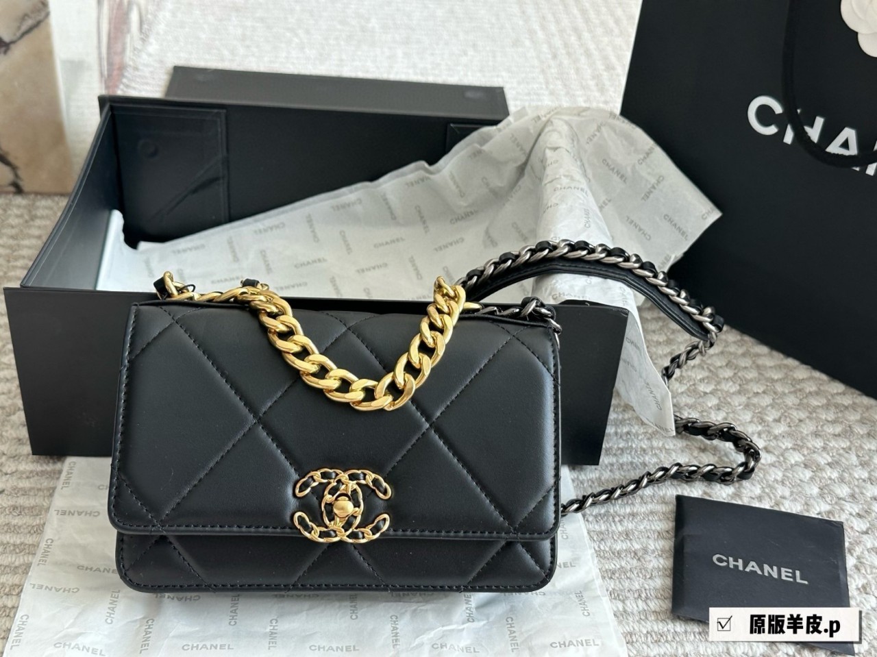 고급   19백 woc   체인백