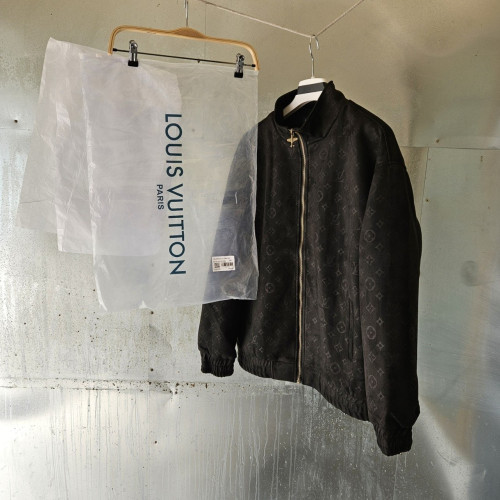 25 SS 루*비* 모노 디보스드 스웨이드 트랙수트 자켓