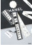 🔆 [CHANEL] 샤넬 블랙화이트 리버서블 방도 스카프🔆