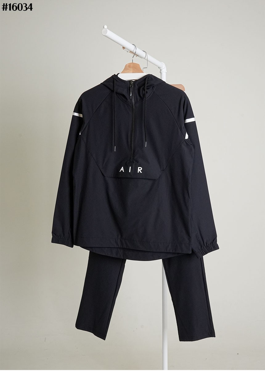 🔆 [NIKE] 나이키 에어 남성 하프 집업 아노락 후드 자켓 & 조거 팬츠 셋 🔆