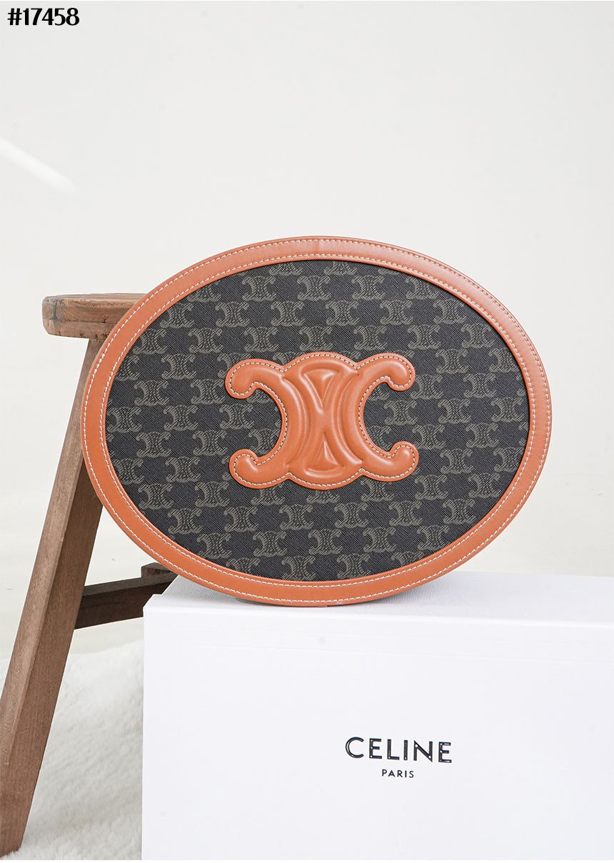 🔆 [CELINE] 셀린느 트리옹프 오벌 2단 쥬얼리 케이스 🔆