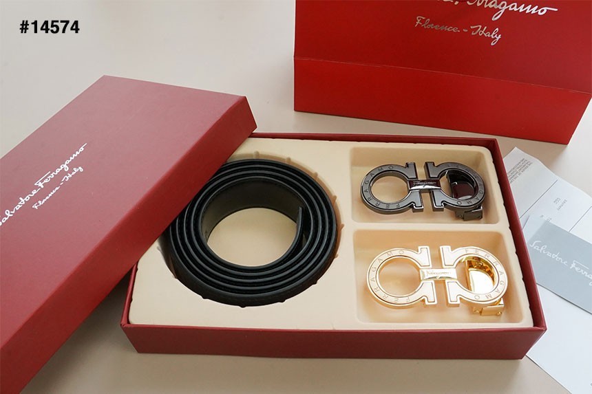 🔆 [ferragamo] 살바토레 페레가모 간치니 투버클 벨트 #2 (컷팅식) 🔆