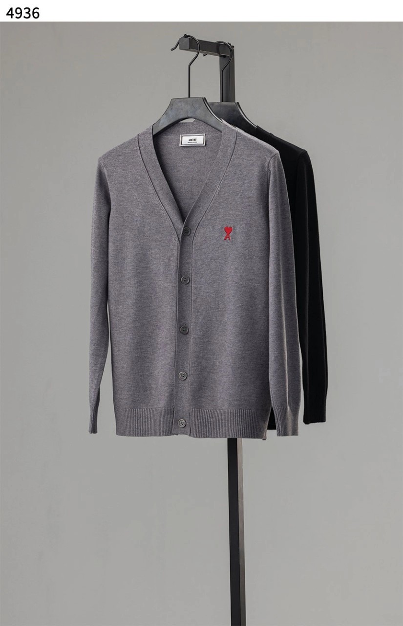 #아미 [ami] 스몰 하트 로고 가디건 신상입고💢 #상의 #니트 #4936