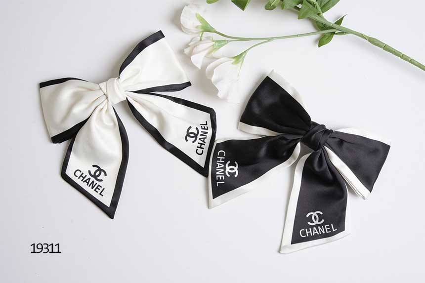 🔆 [CHANEL] 샤넬 CC로고 헤어 리본핀 🔆