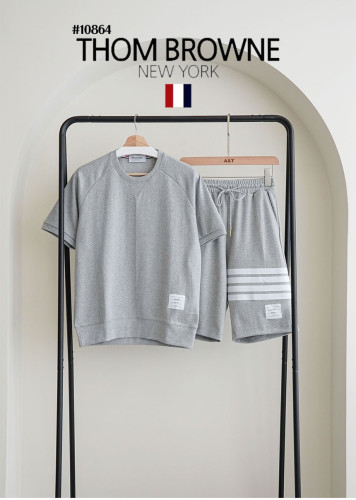 🔆 [THOM BROWNE] 남성 톰브라운 사선 5부셋 🔆