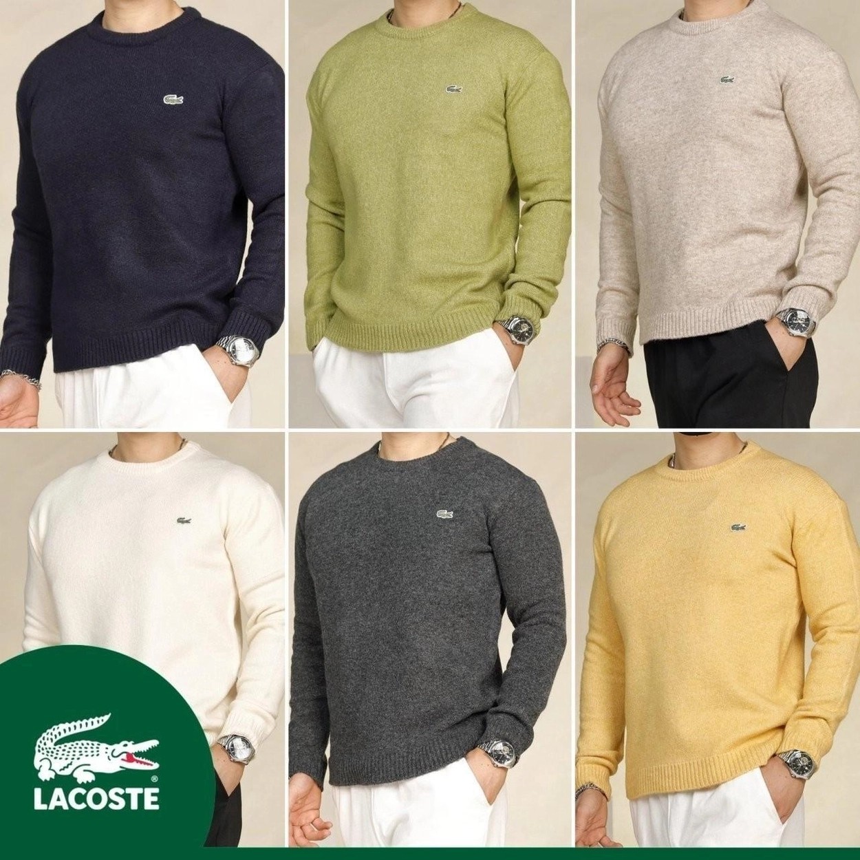  캐시 포니 라운드 니트