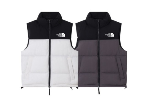 20426_NF 눕시 투톤 패딩 조끼