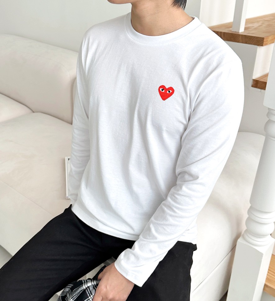 20421_CD 라운드 면 베이직 긴팔