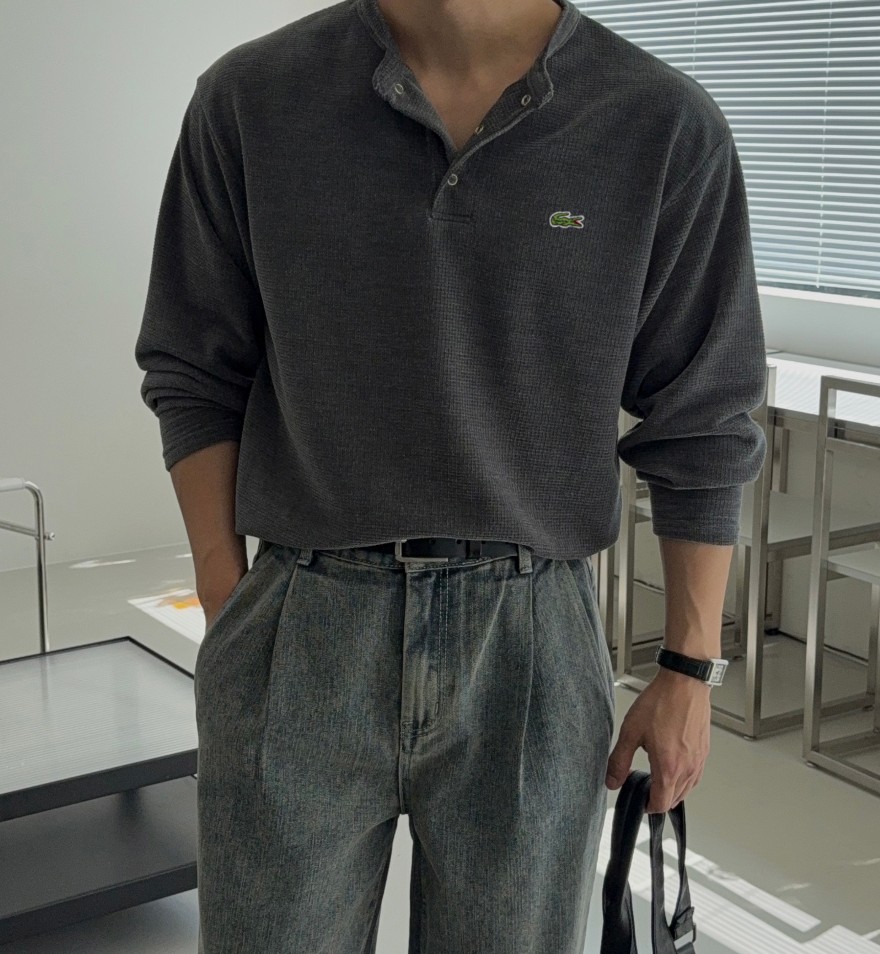 20433_LC 스냅 헨리 긴팔티