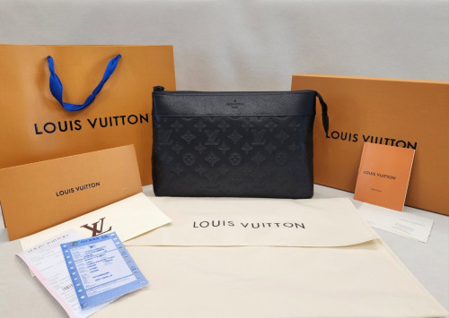 L 포쉐트 보야주 수플 클러치백 최상위 82545