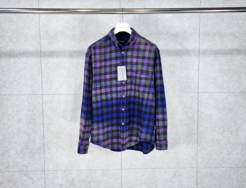 2025 발*렌시아가 체크 플란넬 셔츠(고급버전) 입고~