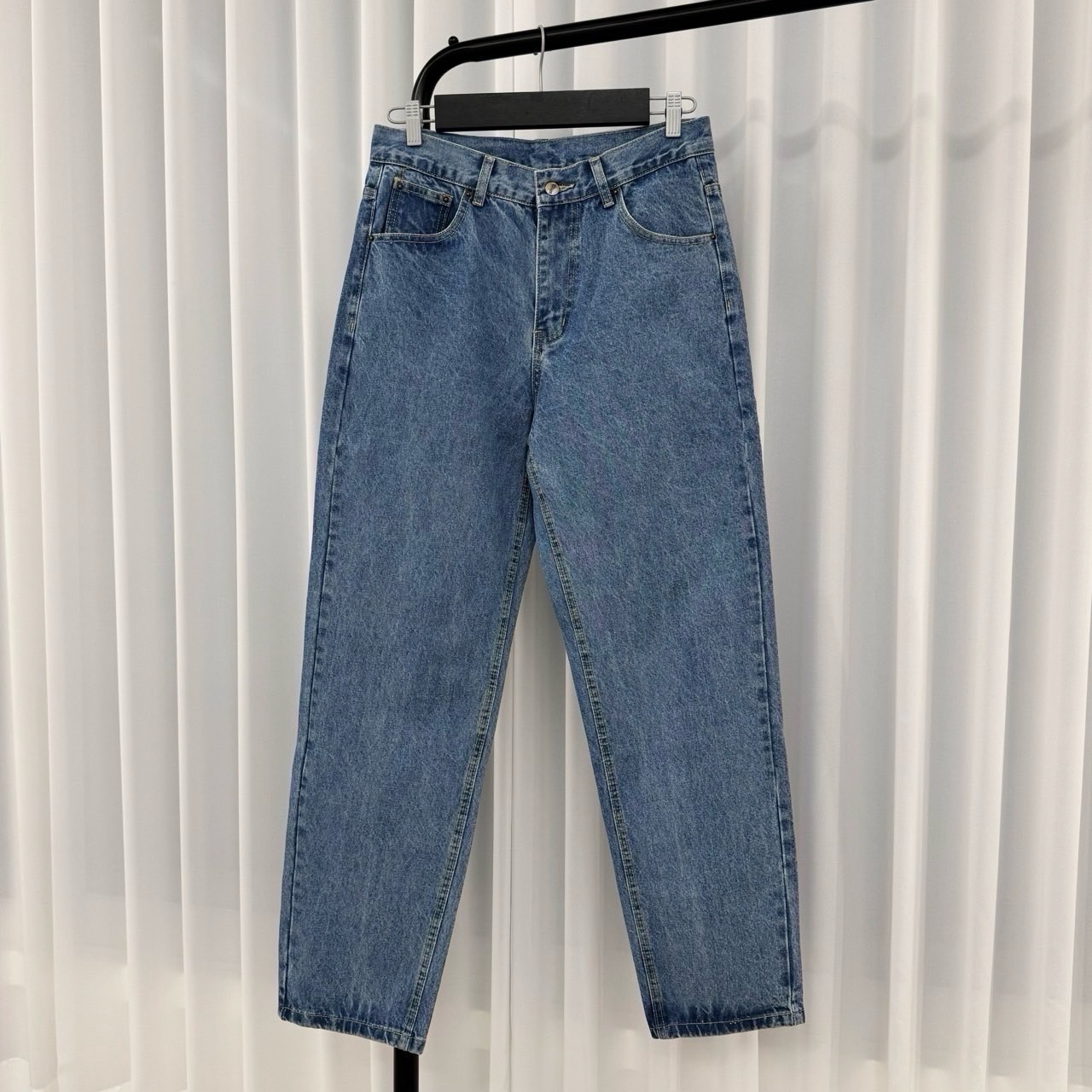 ➰칼하트 워크 데님팬츠