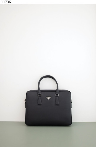 #프라다 [PRADA] 사피아노 가죽 브리프케이스 블랙 신상입고💢 #가방 #11736