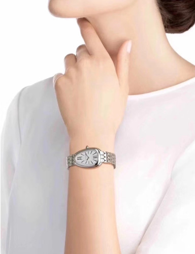 불가리 세르펜티 세두토리 화이트다이얼