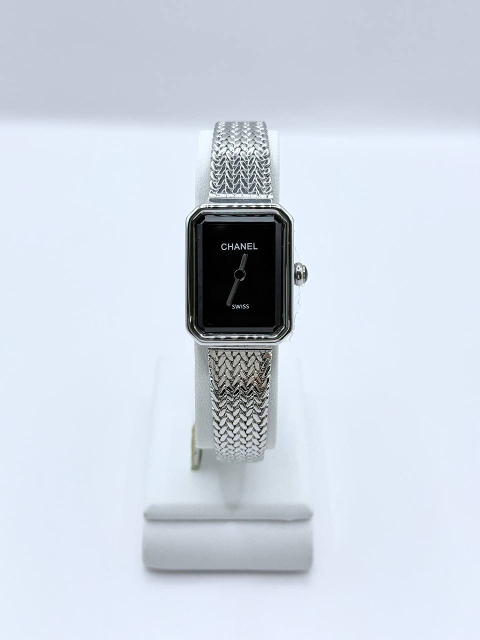 샤넬 보이프렌드 블랙 길로시 다이얼 레이디 시계