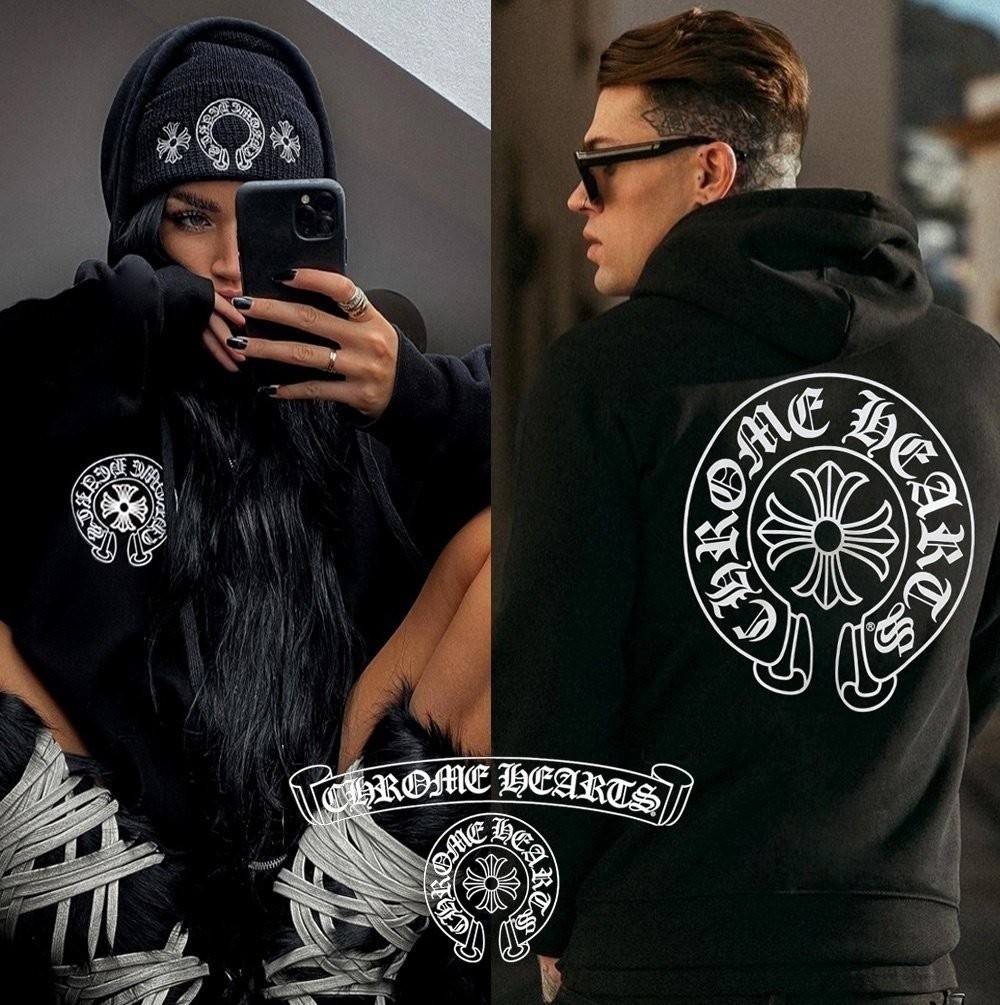 ⚪️◽️▫️ C*rome H*arts Hood T-SHIRT ▫️◽️⚪️