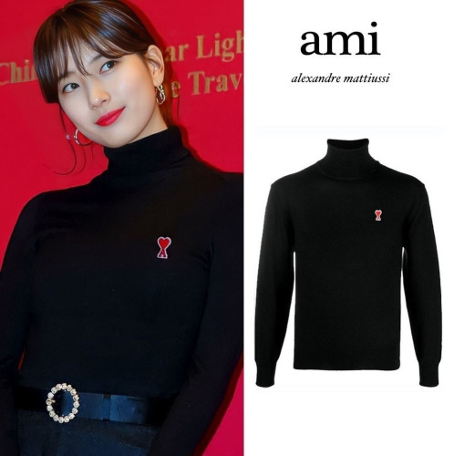 ⚪️▫️ A♡I SAMALL PATCH turtleneck ▫️⚪️