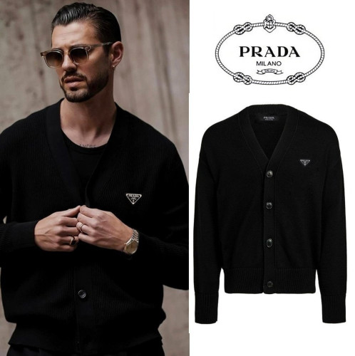 🤍 ▫️ PR*DA Triangle Plate Cardigan ▫️ 🤍