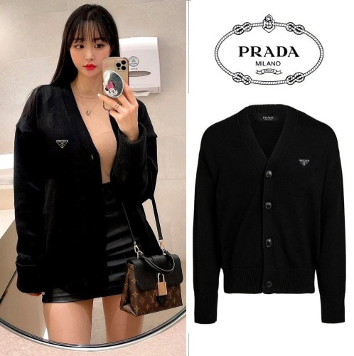 🤍 ▫️ PR*DA Triangle Plate Cardigan ▫️ 🤍